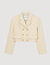 Cropped buttoned jacket