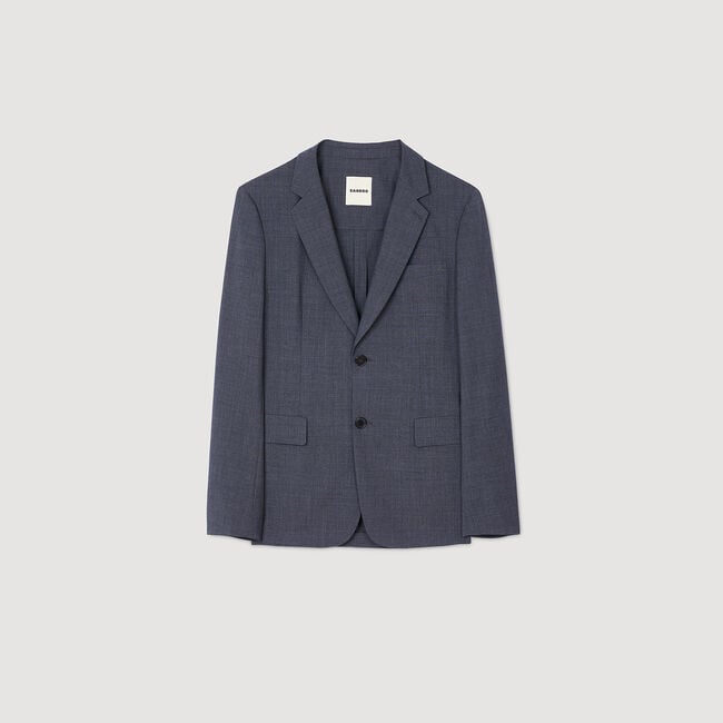 Wool suit jacket