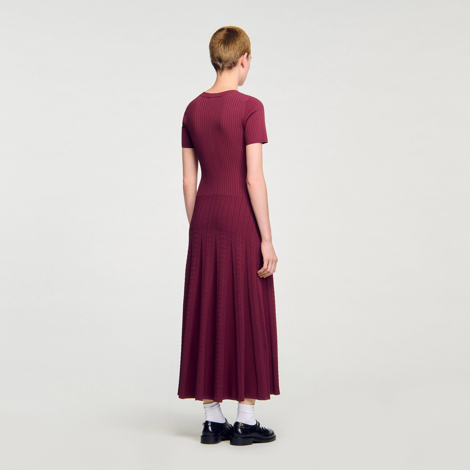 Knit maxi dress