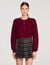 Wool and cashmere button sweater