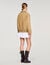 Short oversized trench coat