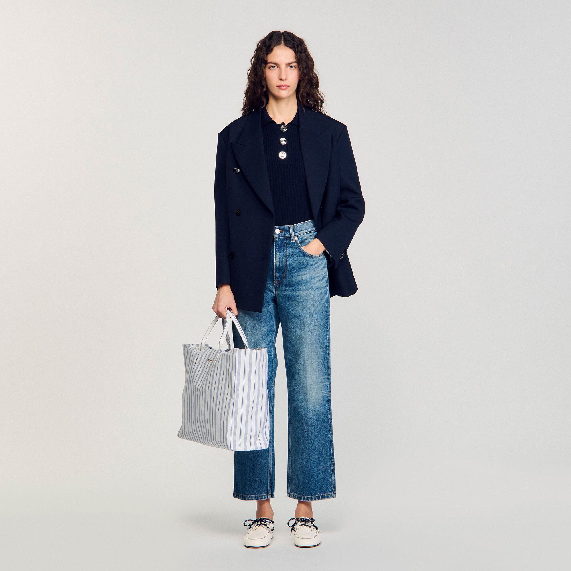 Polo-neck sweater