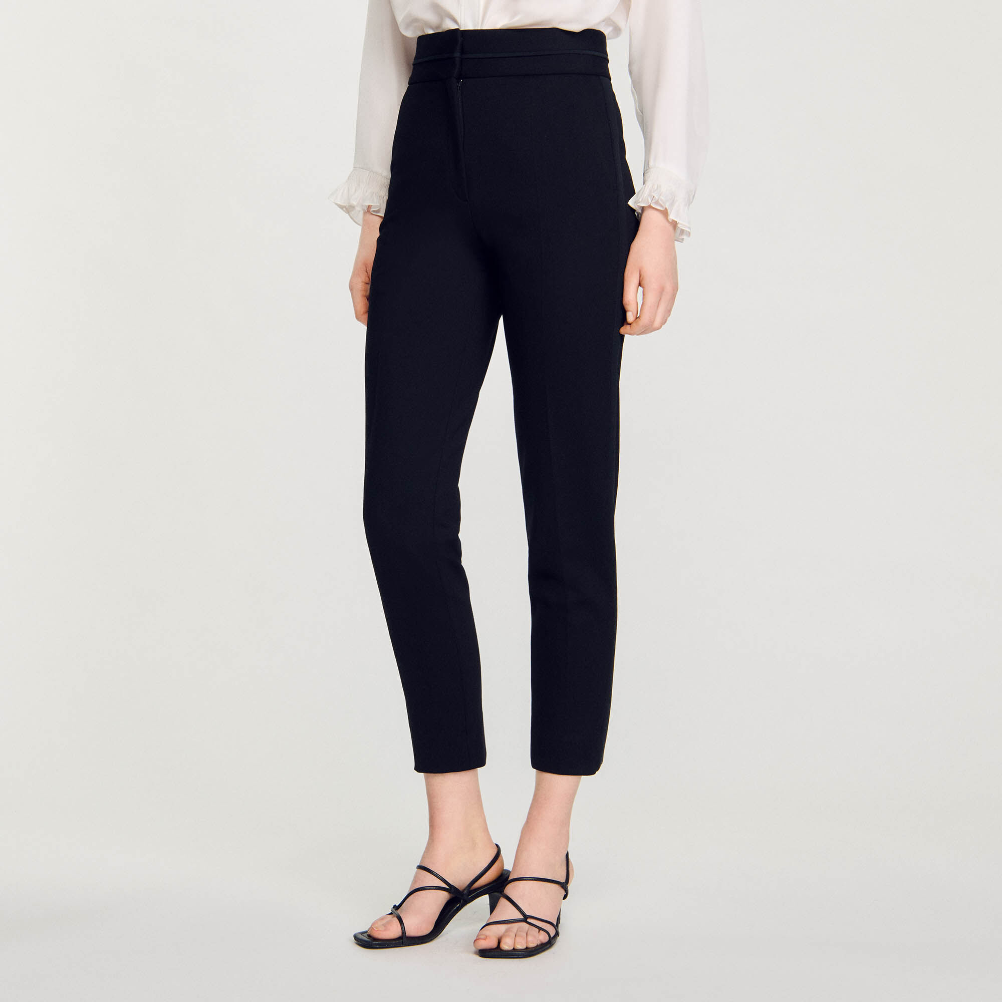 Straight-leg trousers