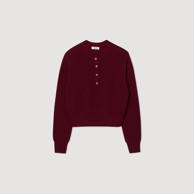Wool and cashmere sweater