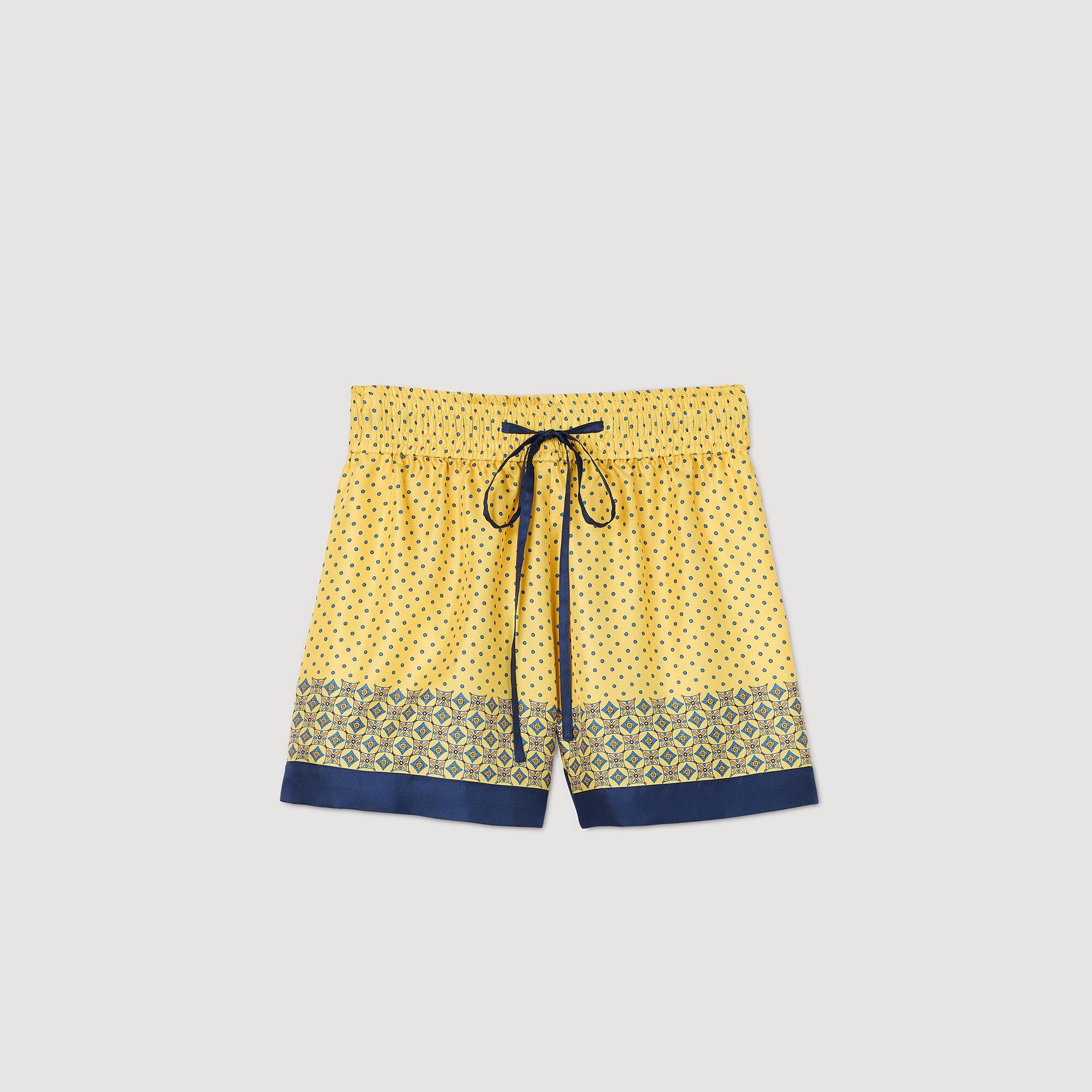 Flowing Patterned Shorts