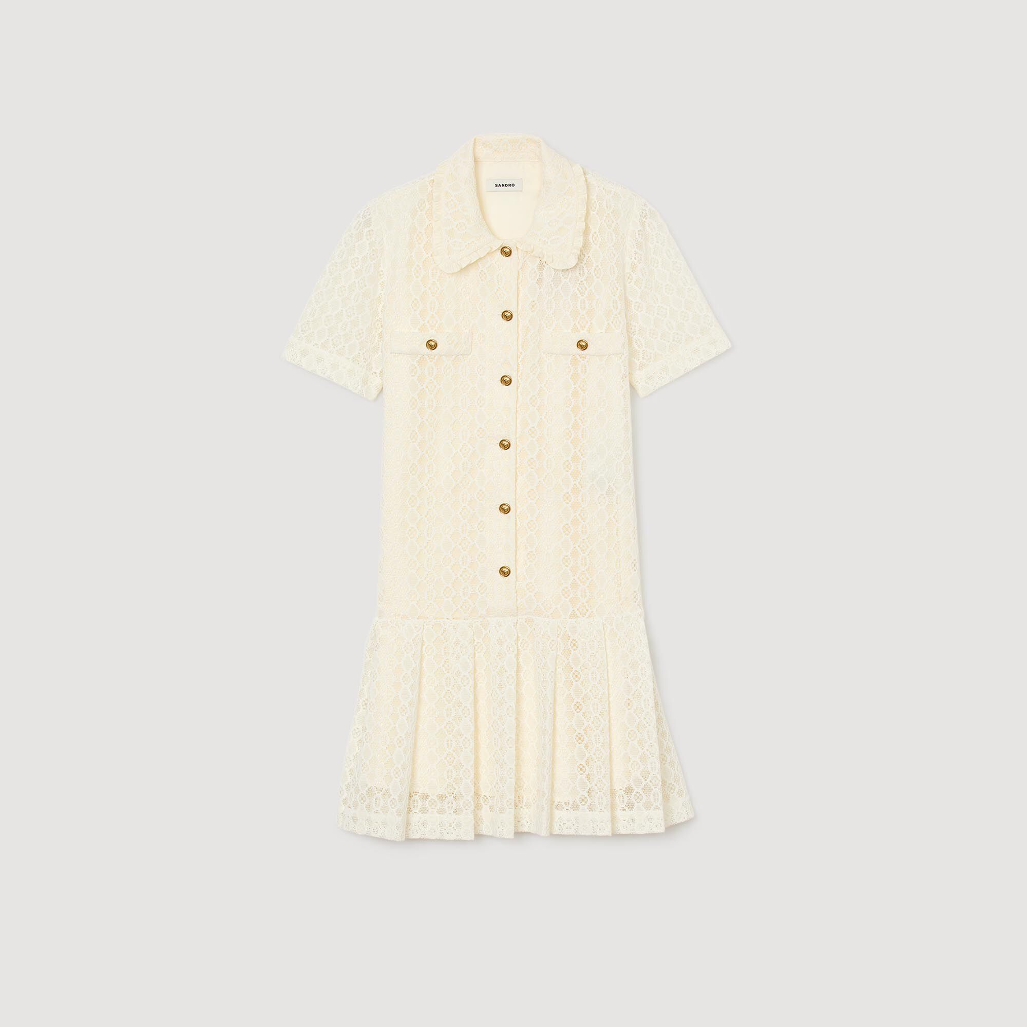 Mini lace dress