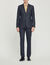 Flannel suit jacket