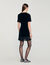 Mini velvet dress