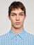 Link print loose-fit shirt