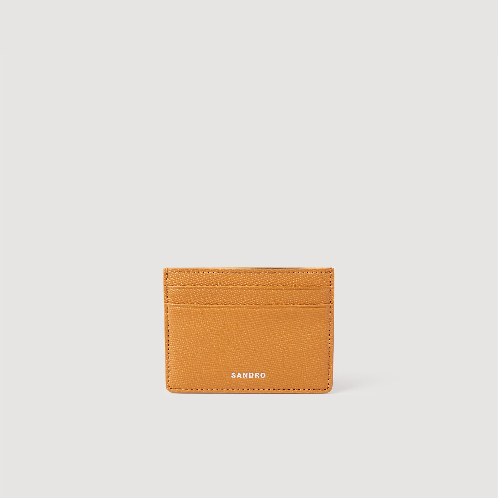Reconstituted leather cardholder