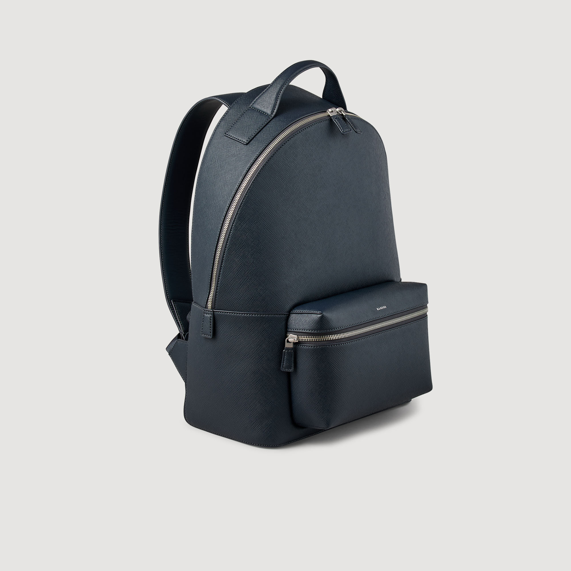 Sustainable leather backpack