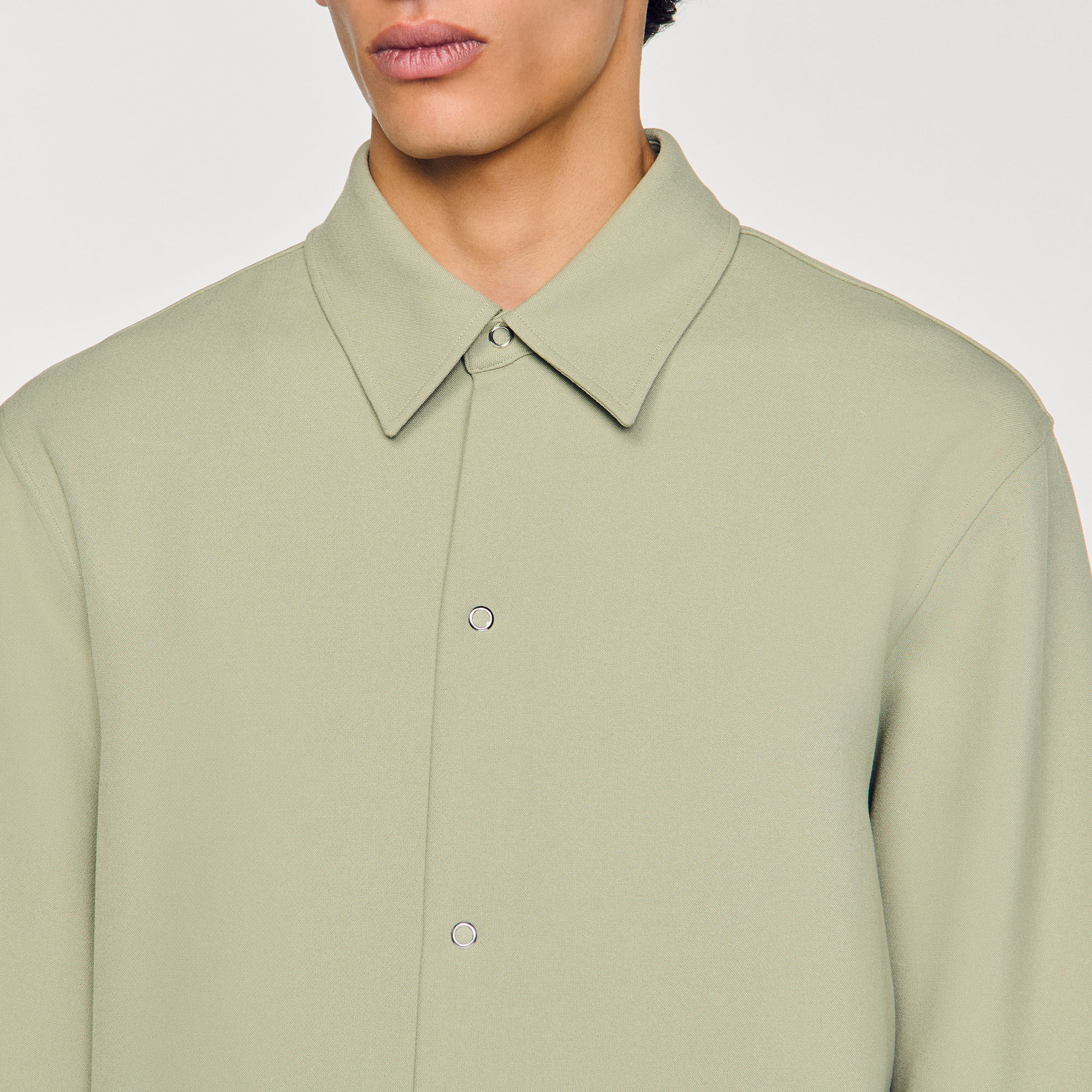 トップス SANDRO T-shirt with snake detail white / beige for Men | Sandro Paris