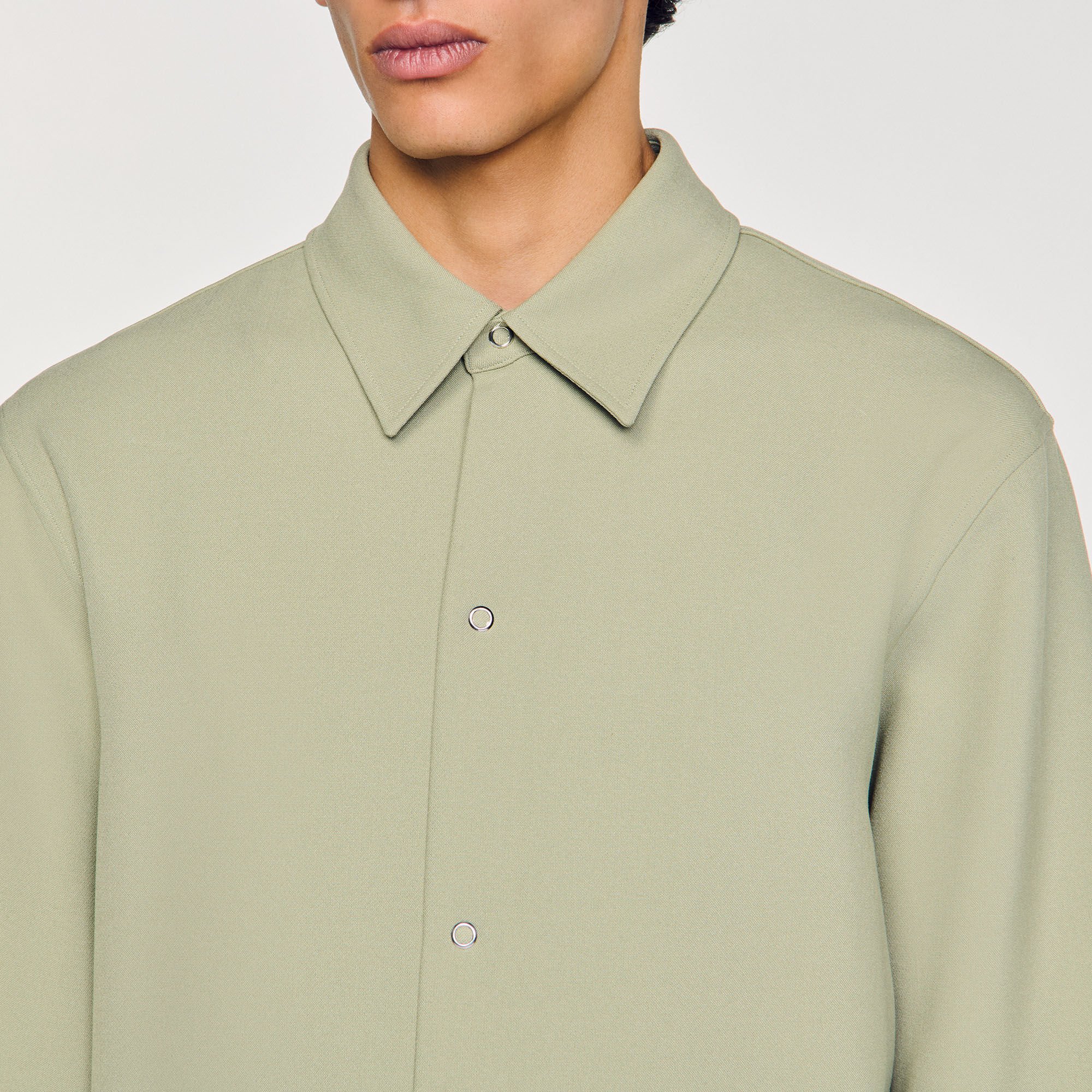 Long-sleeved jersey shirt