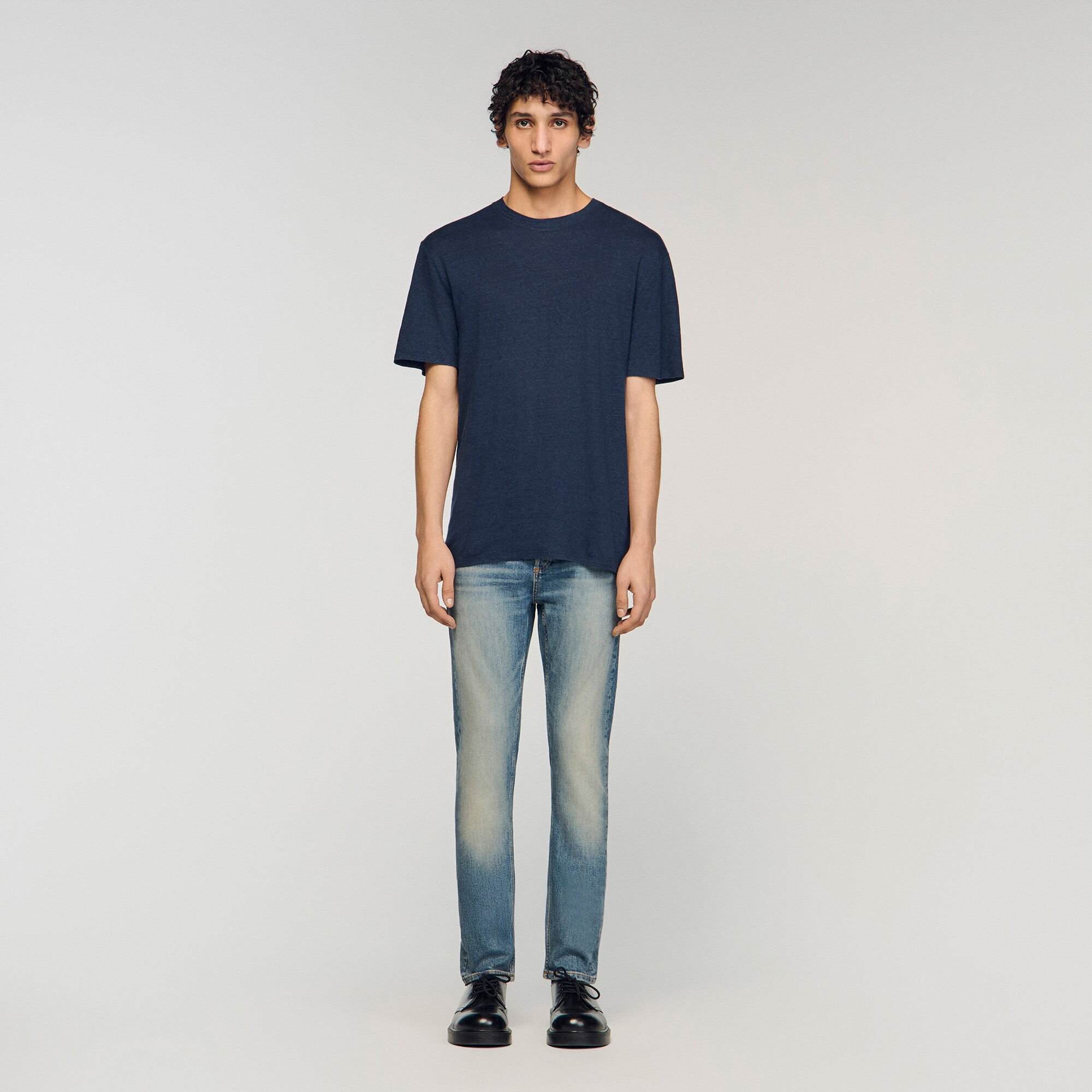 Certified linen T-shirt