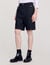 Raw denim Bermuda shorts