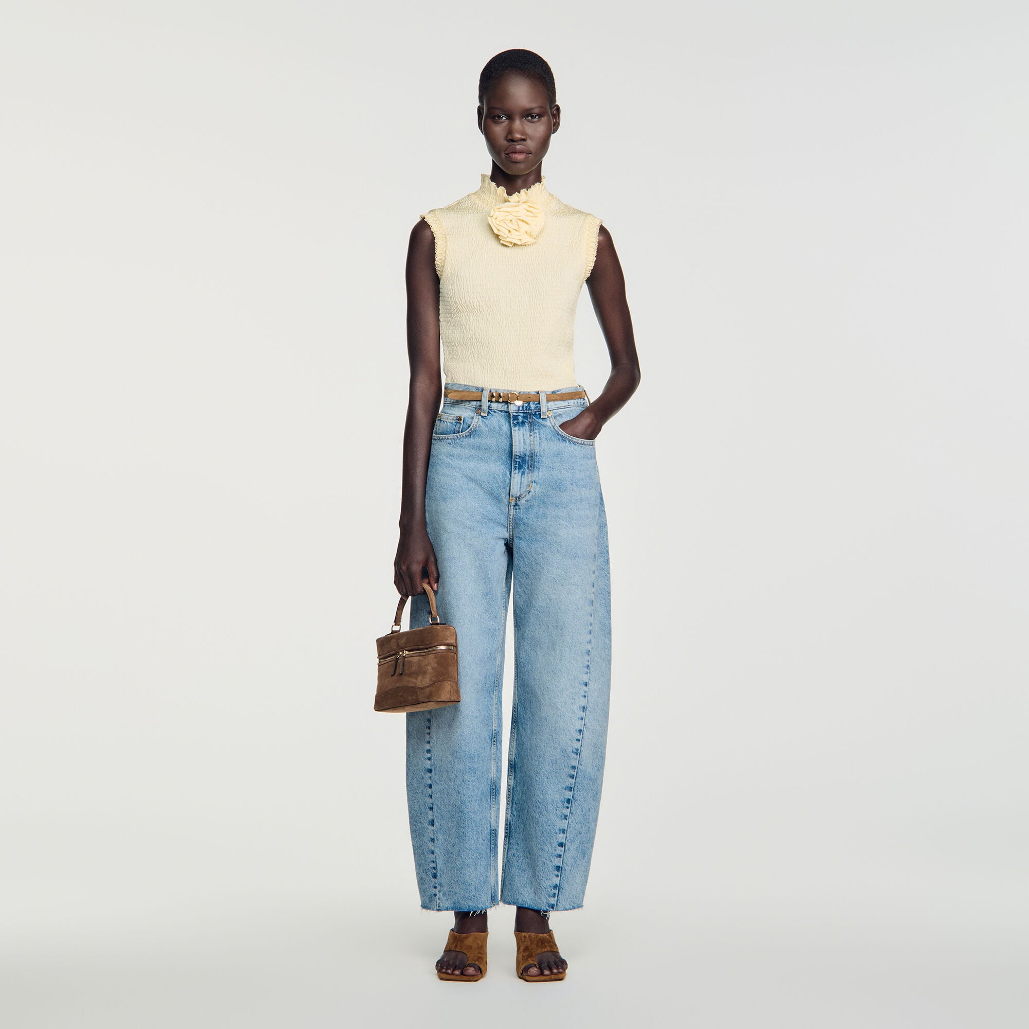 Sleeveless Tops | Women | Sandro-paris.com