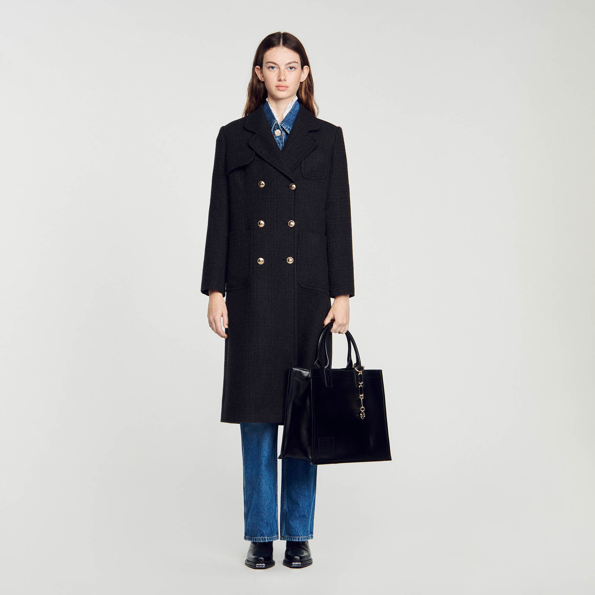 Sandro leather bag 2025