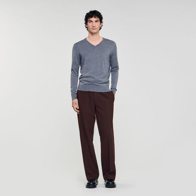 Fine wool sweater