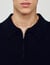 Knitted polo sweater