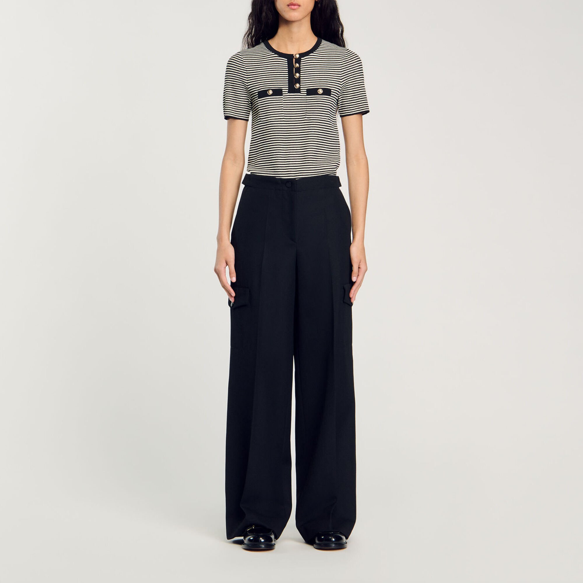 Wide-leg trousers