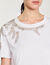 Rhinestone-embellished T-shirt