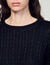 Cropped knit sweater