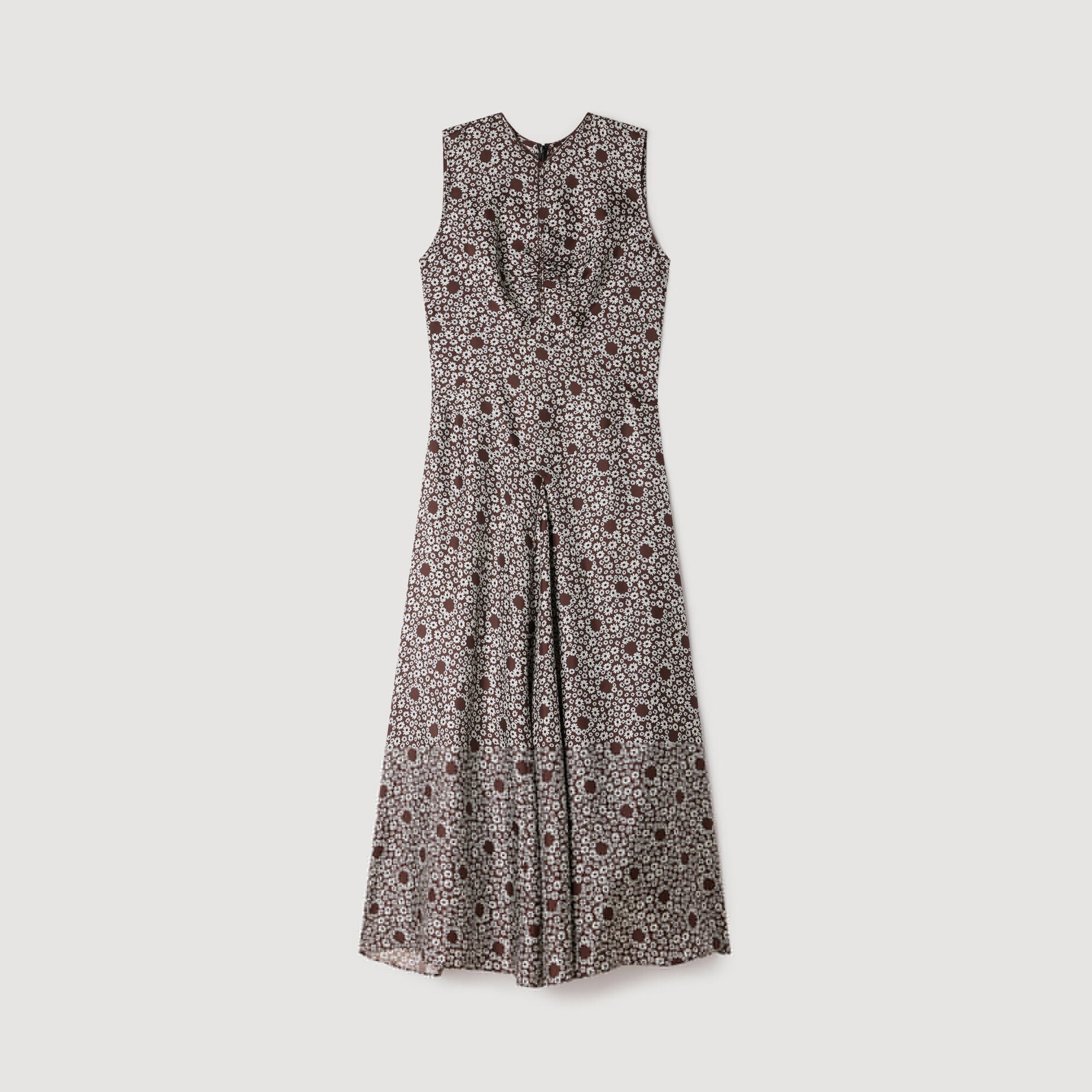 Daisy print midi dress - Women | Sandro