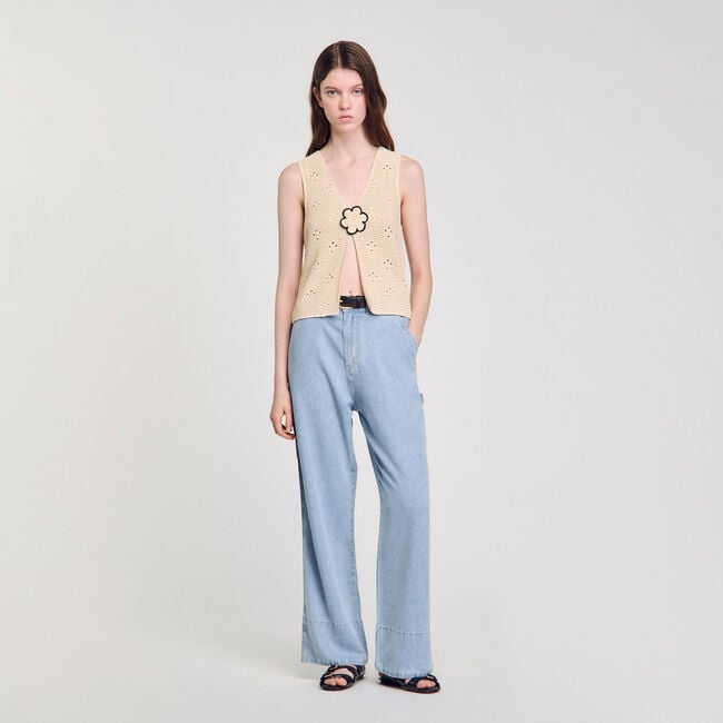 Wide-leg jeans