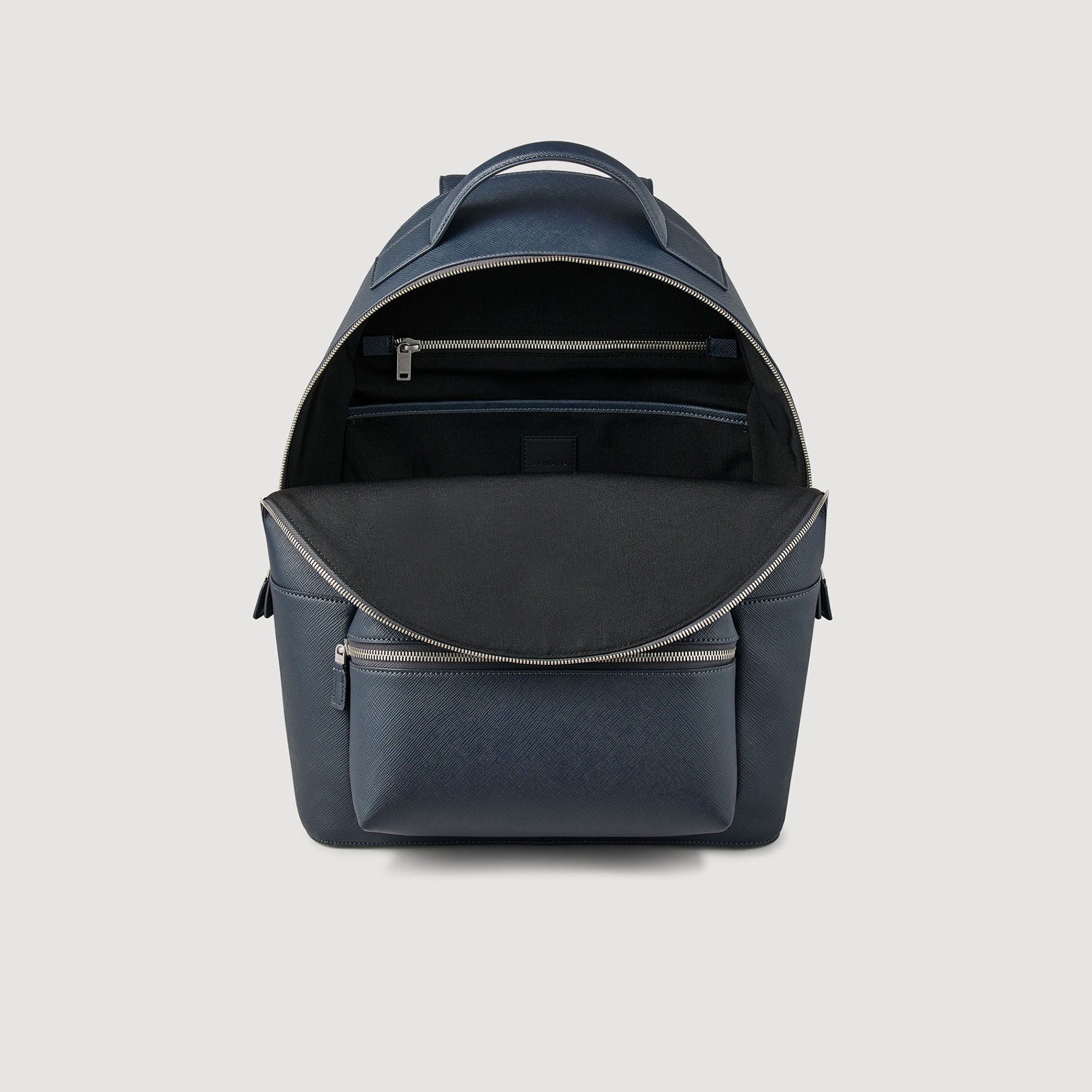 Sustainable leather backpack
