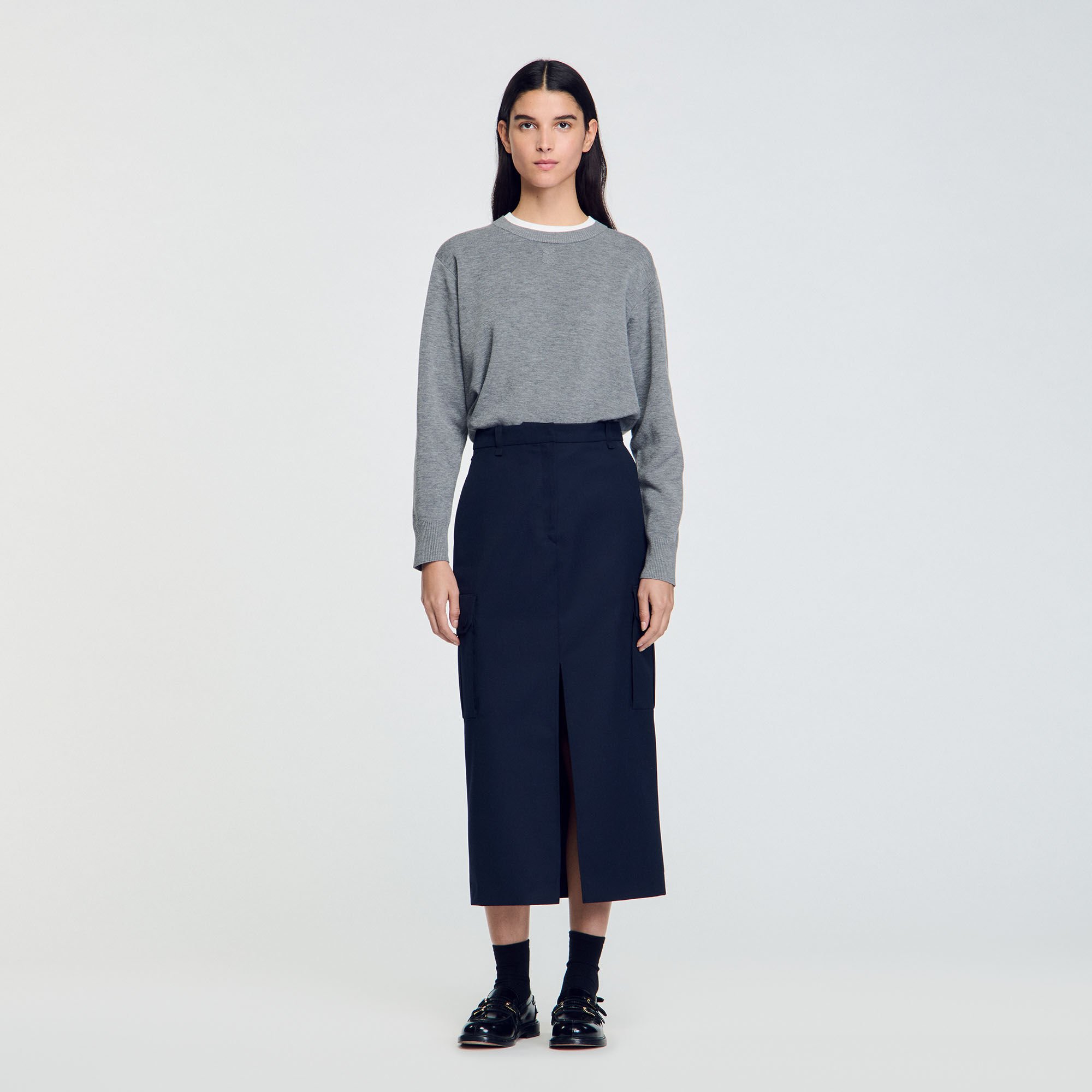 Maxi cargo skirt