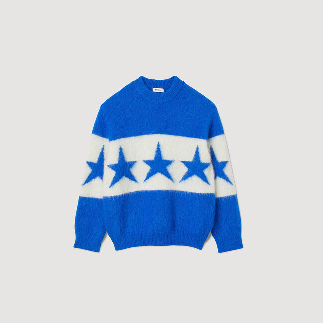 Starry knit sweater