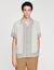 Short-sleeved patterned shirt