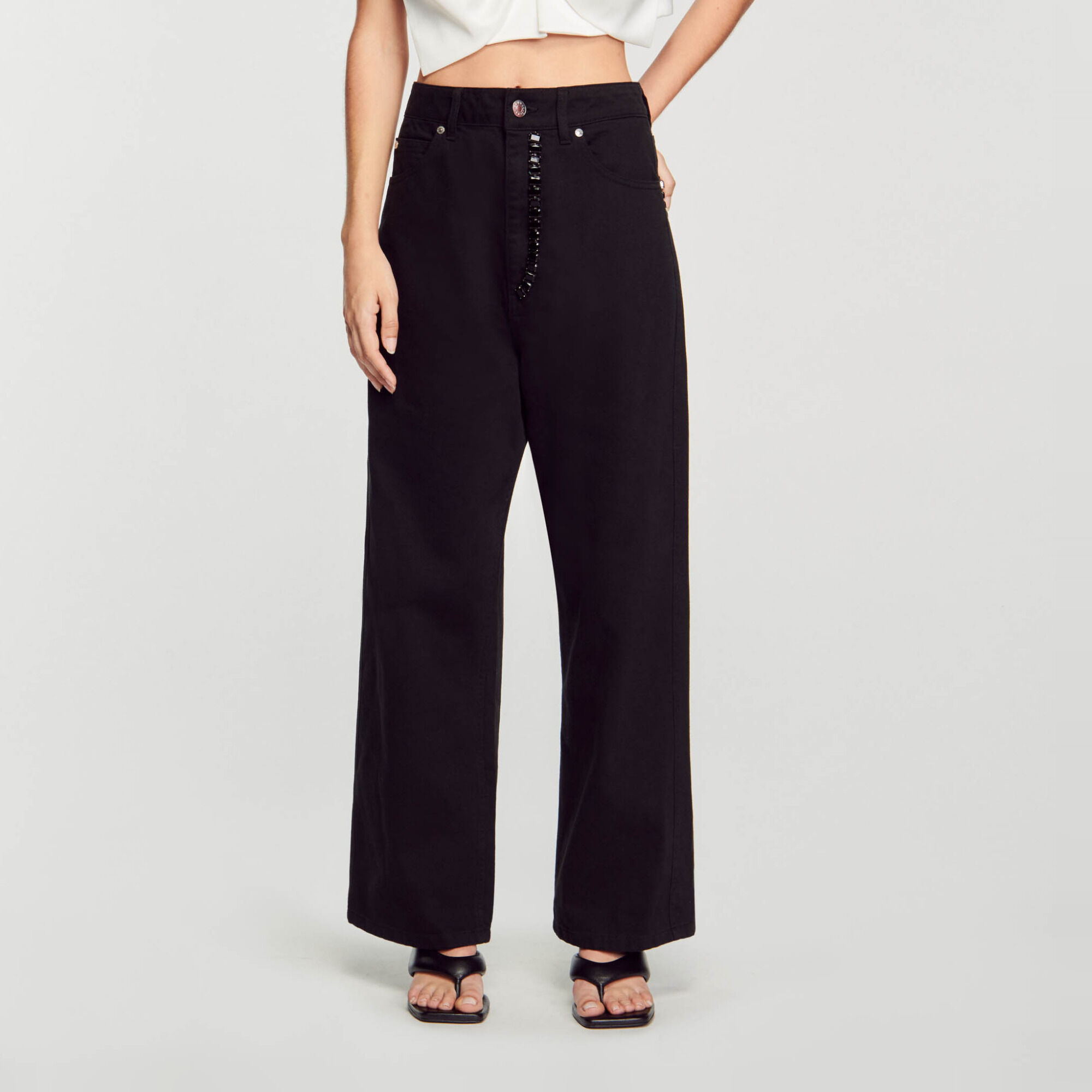 Wide-leg jeans