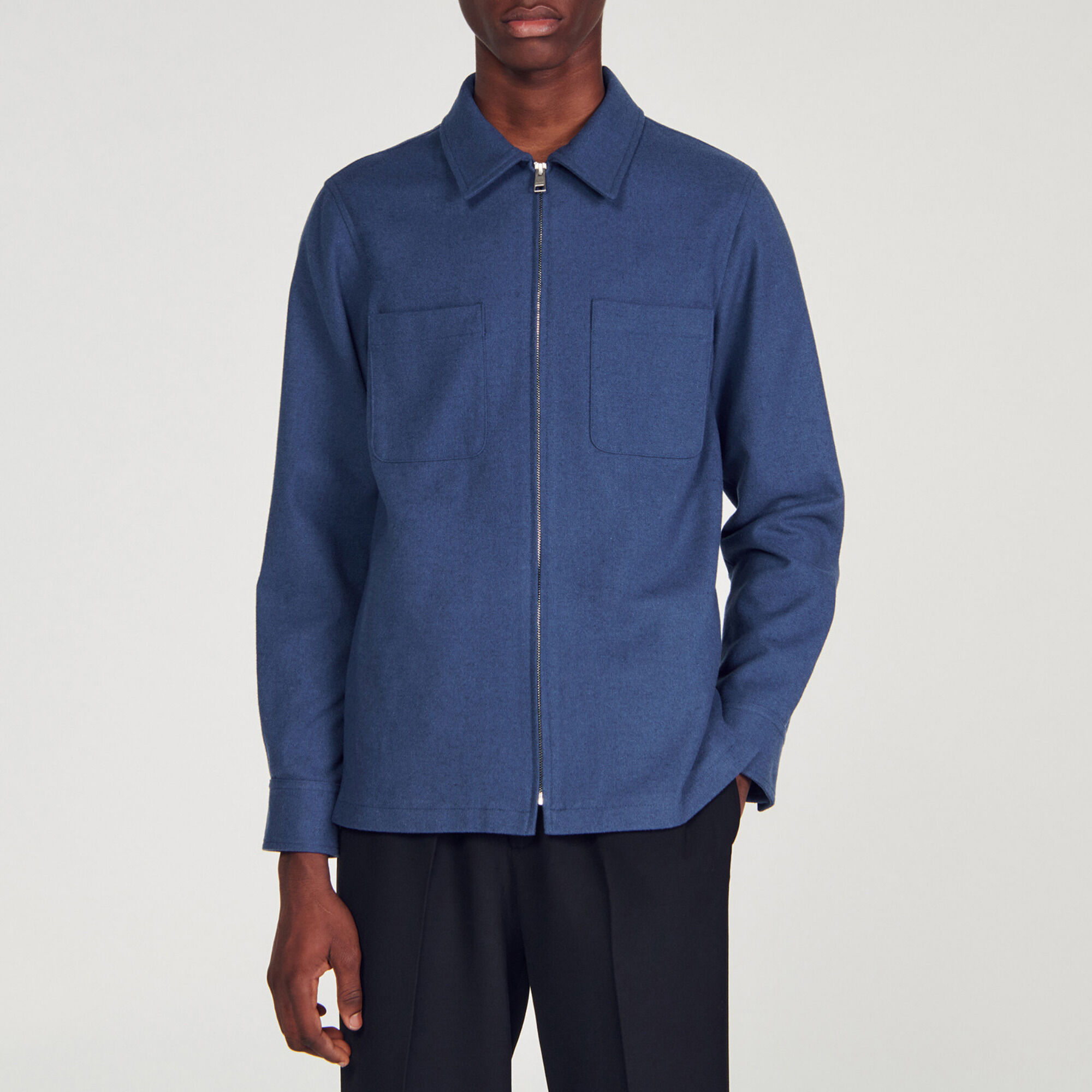 Wool overshirt 