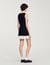Two-tone tweed mini dress
