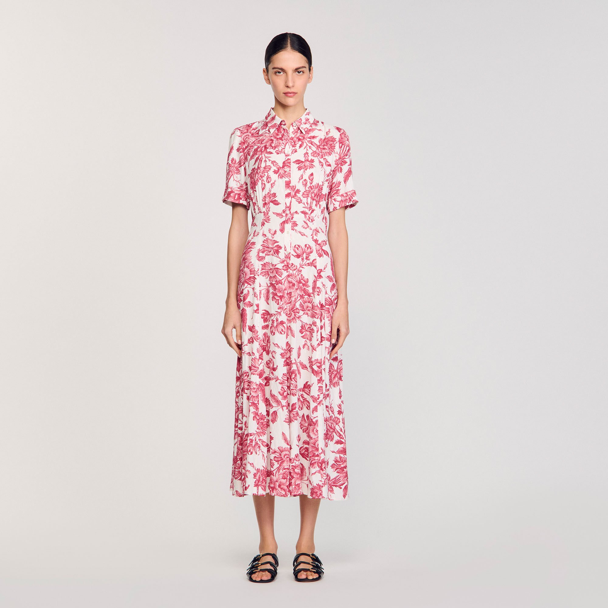 Floral patterned maxi dress