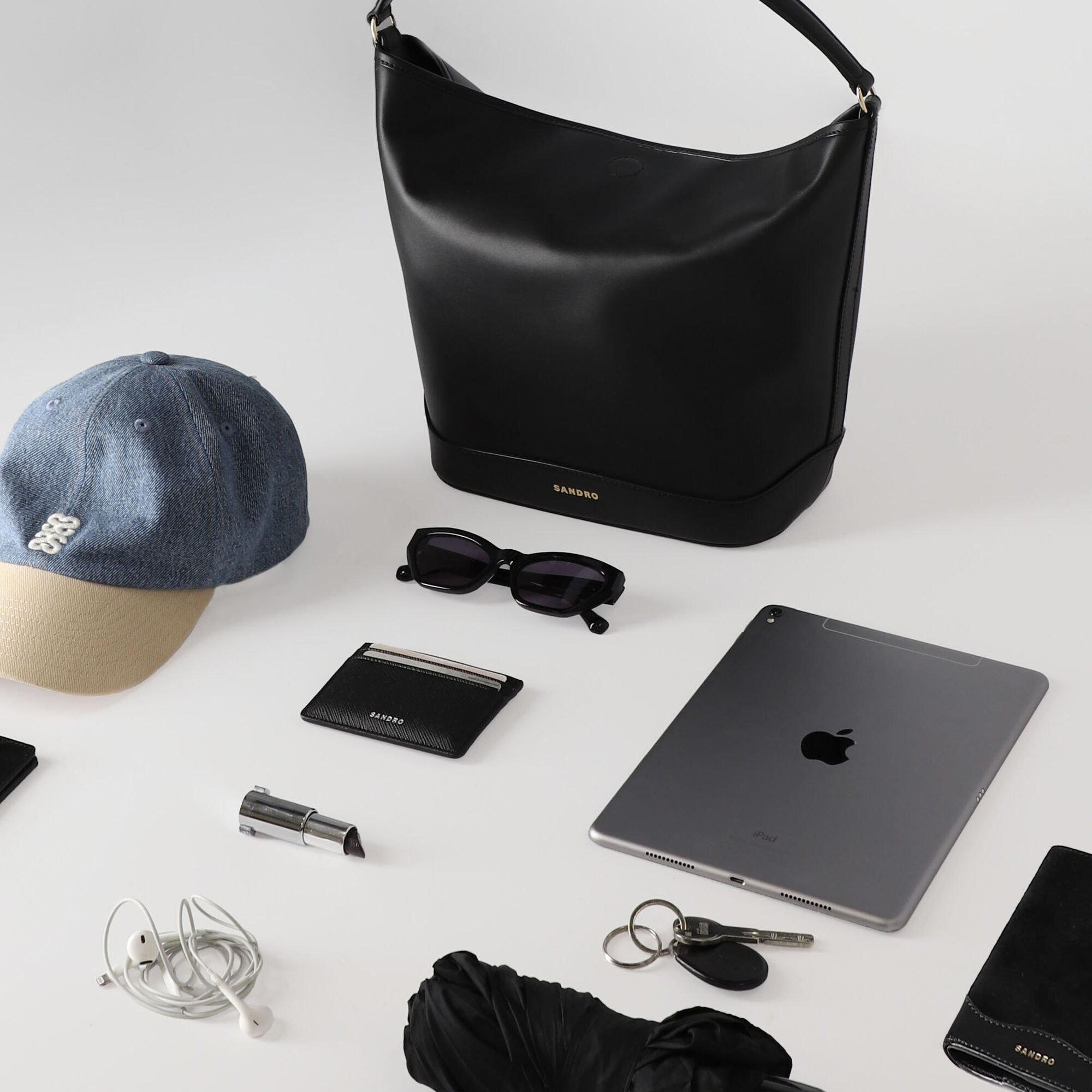 TANGOSO leather bucket bag