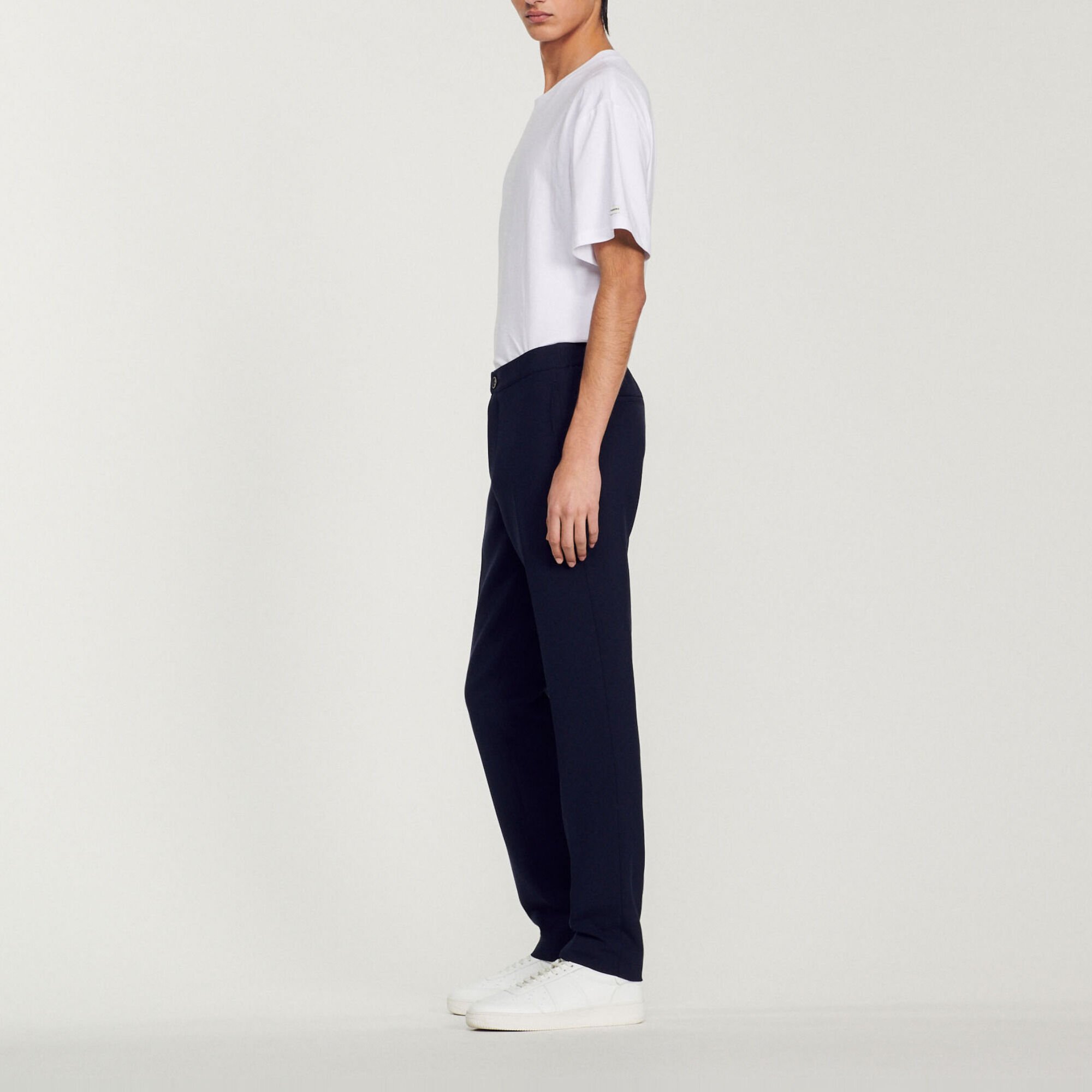 Straight-leg pants