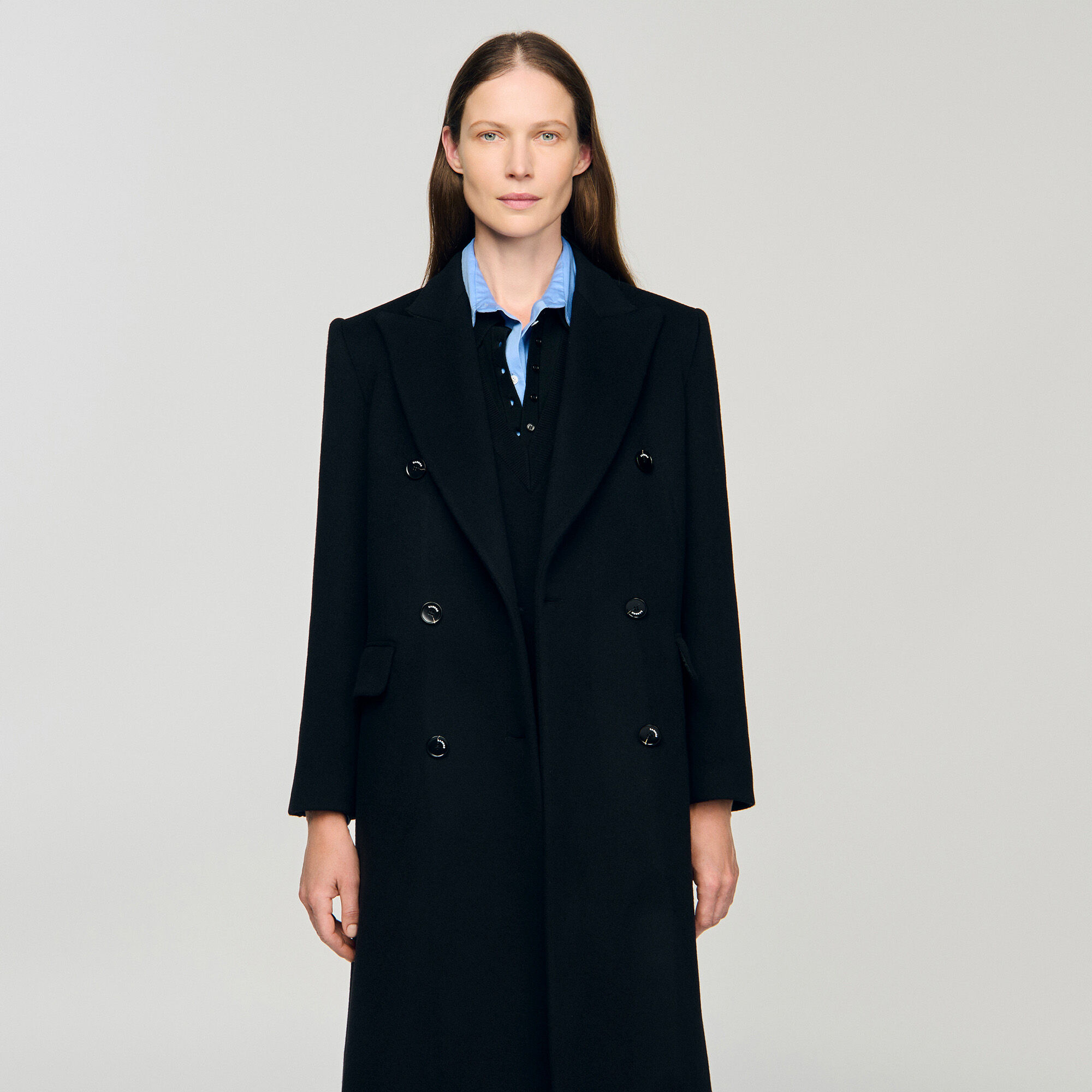 Long wool coat