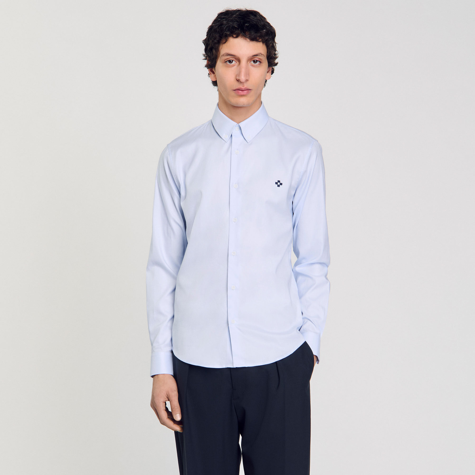 Cross patch shirt