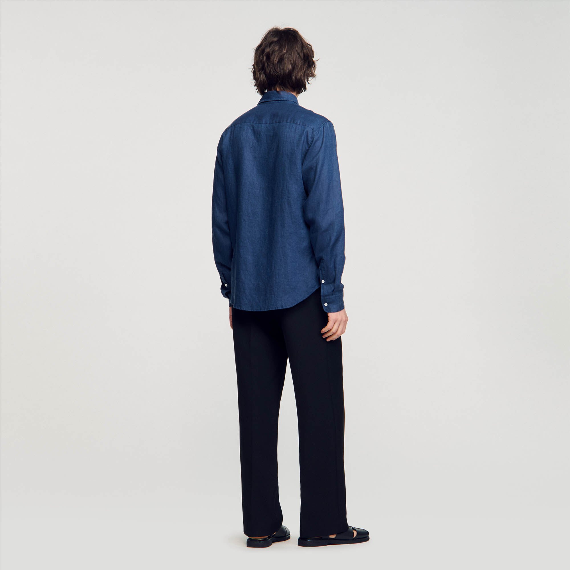 Cotton and linen shirt 