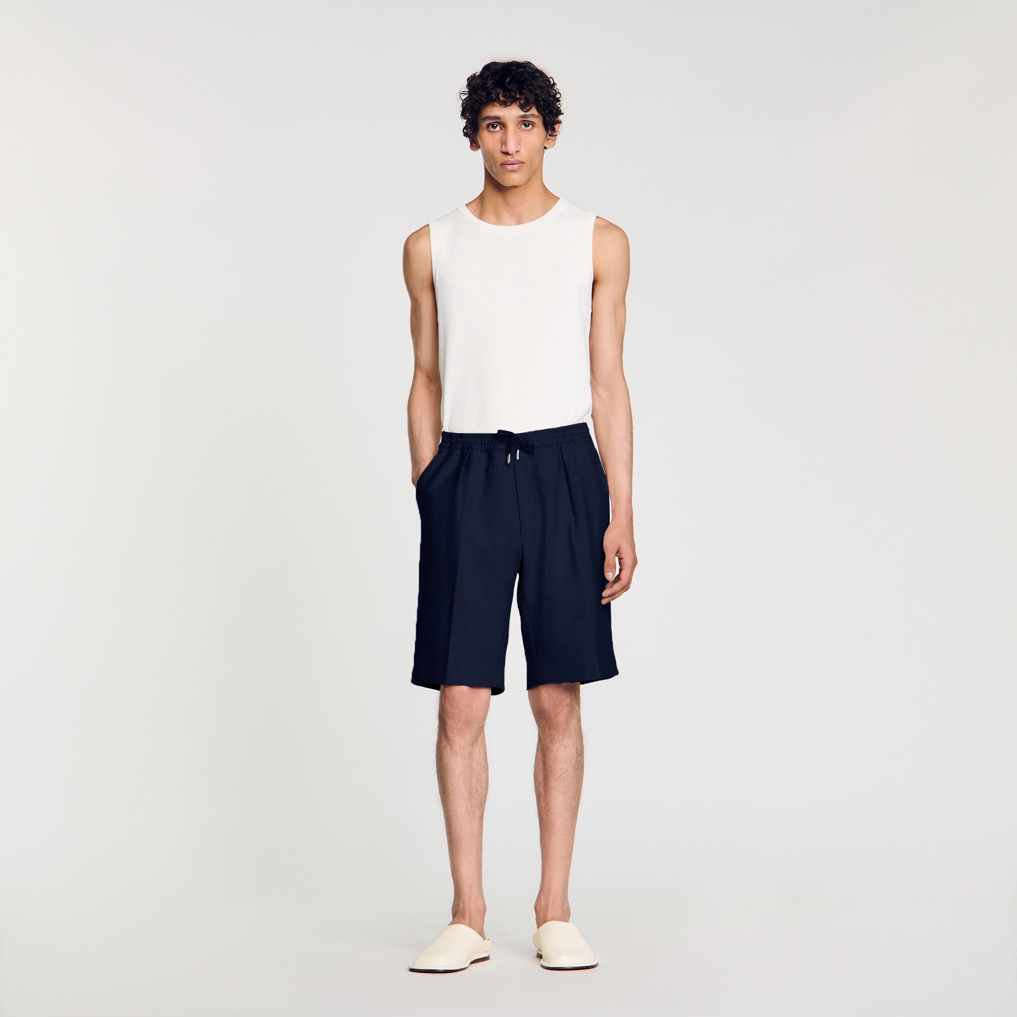 Jersey Bermuda shorts