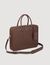Reconstituted leather briefcase