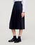 Midi pleated skirt