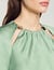 Long-sleeved maxi dress