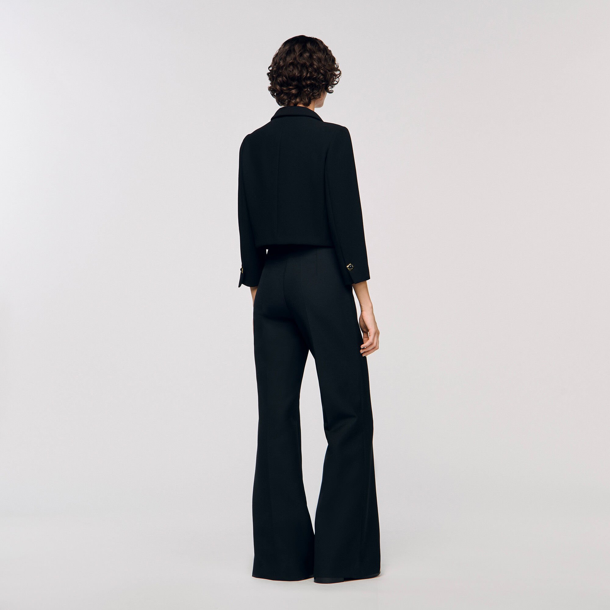 Pocket detail trousers