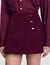 Short skirt with press studs