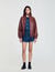 Oversized leather jacket