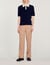 Contrasting collar polo shirt