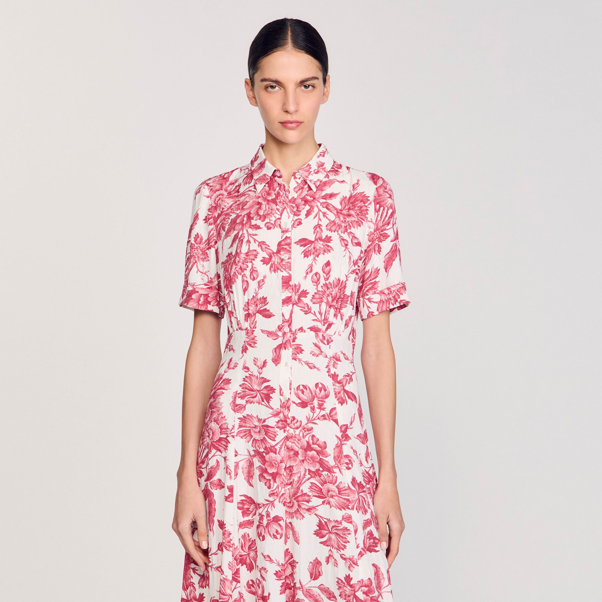 Floral patterned maxi dress